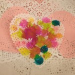 Painting on hearts