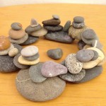 Andy Goldsworthy-inspired sculptures