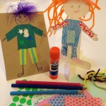 Dressing paper dolls