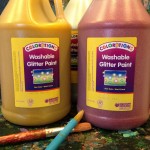 Tempera painting