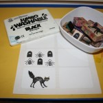 Halloween sticker making