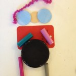 Arranging recycled materials