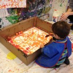 Rolling ball paintings