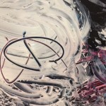 High contrast finger paint