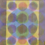 Spray painting with watercolors