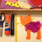 Paper kitties to decorate