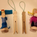 Clothespin dolls