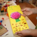 Spring-themed bookmaking