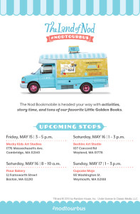 The Land of Nod bookmobile is visiting!