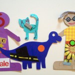 Paper dolls and paper pets