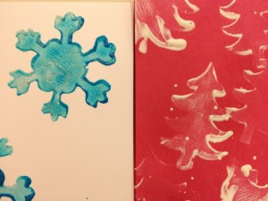 Printed holiday cards