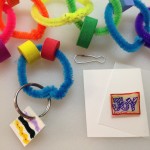 Shrinky dink key chains