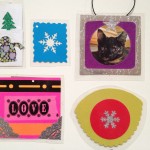 Laminated charms and ornaments