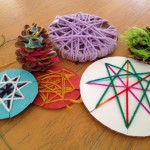 Yarn wrapping projects