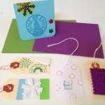 Making cards and gift tags