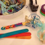 Crafting celebration wands