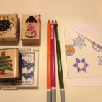 Cards, markers and stamps