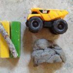 Clay and construction vehicles