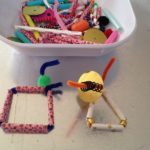 Geometric shape sculptures