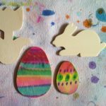 Coloring wood shapes