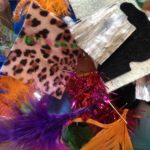 Sticky foam puppet making