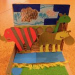 Habitats for paper animals