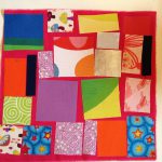 Fusible fabric "quilted" blankets