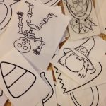 Halloween shrinky dinks