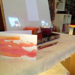 Watercolor card making
