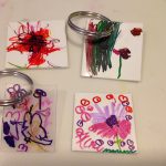 Shrinky dink keychains